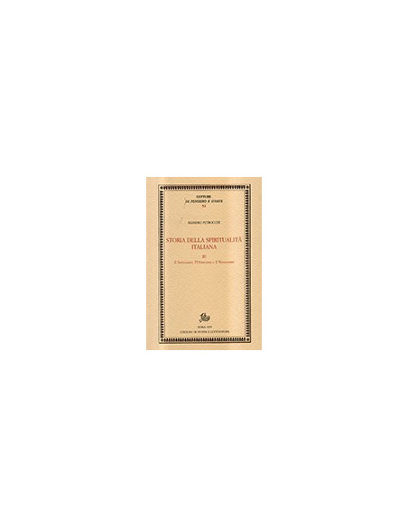Storia della Spiritualità Italiana