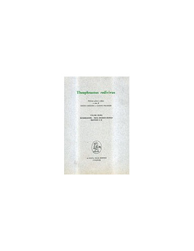 Theophrastus Redivivus