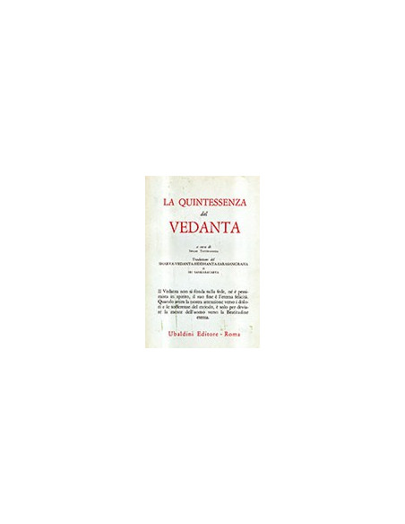 La Quintessenza del Vedanta