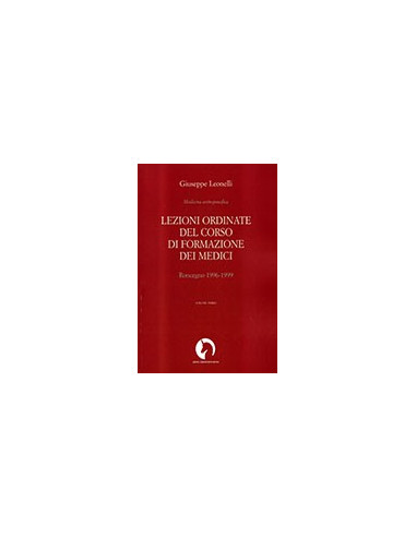 Lezioni Ordinate del Corso di Formazione dei Medici