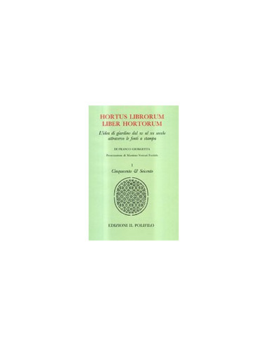 Hortus Librorum Liber Hortorum