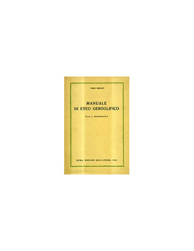 Manuale di Eteo Geroglifico