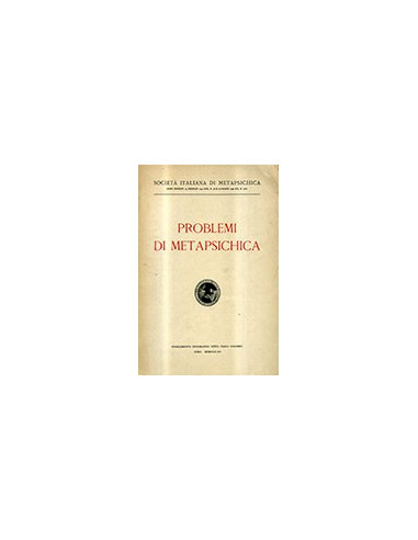 Problemi di Metapsichica