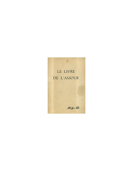 Le Livre De l'Amour