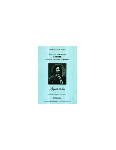 Écrits Concernant la Chimie