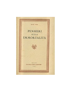 Pensieri sulla Immortalità