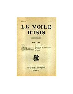Le Voile d'Isis - 38ᵉ Année - Décembre 1933 - N. 168