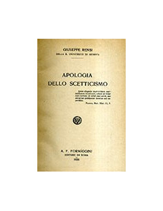 Apologia dello Scetticismo