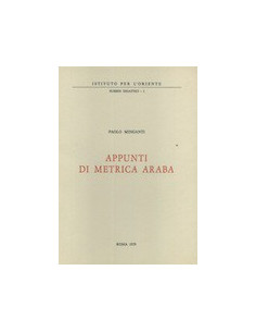 Appunti di Metrica Araba