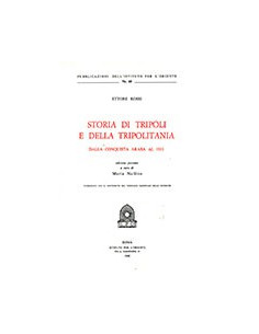 Storia di Tripoli e della Tripolitania dalla Conquista Araba al 1911