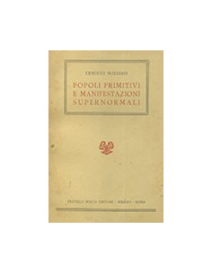Popoli Primitivi e Manifestazioni Supernormali