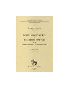 Ecrits Maçonniques