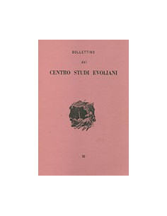 Bollettino del Centro Studi Evoliani - Anno VIII, n° 18 - Dicembre 1977