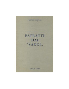 Estratti dai «Saggi»