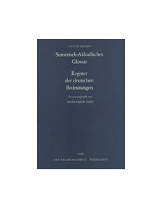 Sumerisch-Akkadisches Glossar - Register der Deutschen Bedeutungen