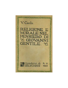 Religione e Morale nel Pensiero di Giovanni Gentile