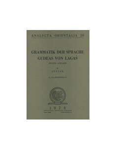 Grammatik der Sprache Gudeas von Lagaš