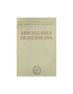 Miscellanea Francescana - 106-107 (2006-2007)