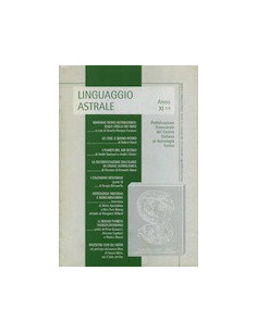 Linguaggio Astrale - N. 117 - Anno XI n. 4 - II Semestre 1999