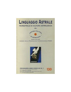 Linguaggio Astrale - N. 130 - Anno XV n. 1 - I Semestre 2003