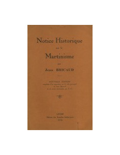 Notice Historique sur le Martinisme