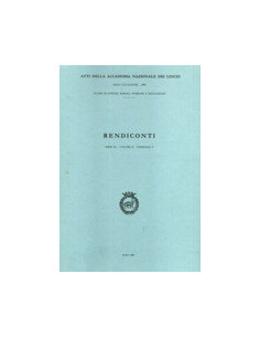 Rendiconti Serie IX - Volume II - Fascicolo 3 - Nuovi Contributi per la Storia del Mosaico di Palestrina