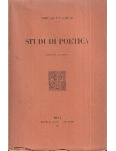 Studi di poetica