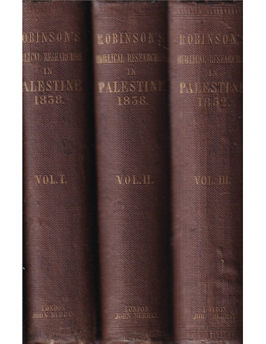 Biblical researches in Palestine