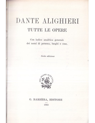Tutte le opere
