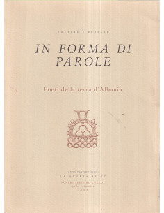 In forma di parole- Poeti della terra d'Albania