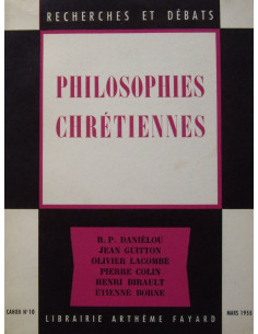 Philosophies Chrétiennes