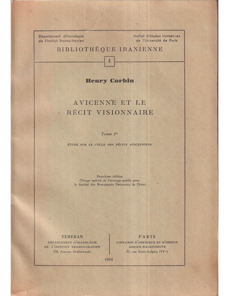 Avicenne et le récit visionnaire
