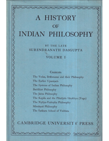 A History of Indian Philosophy