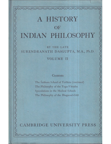 A History of Indian Philosophy