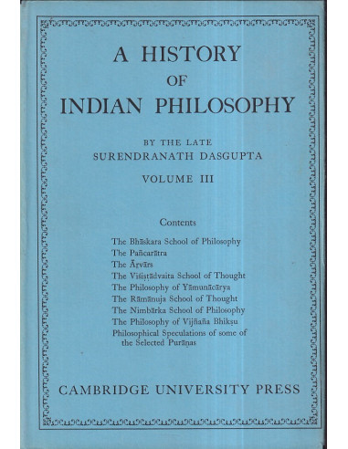 A History of Indian Philosophy