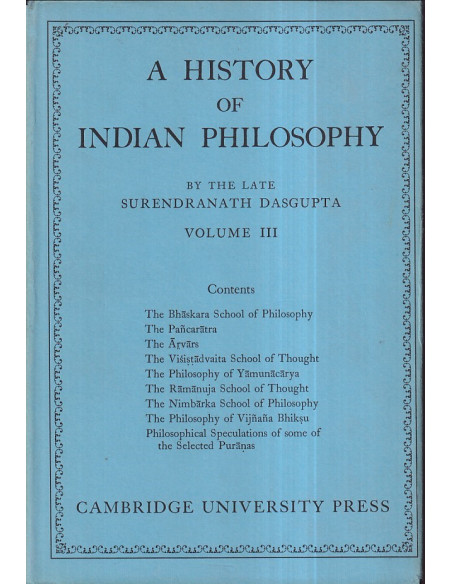 A History of Indian Philosophy