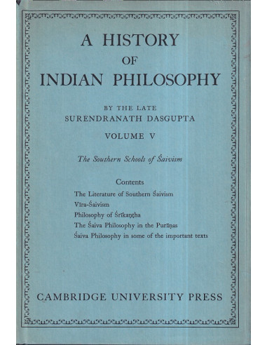 A History of Indian Philosophy