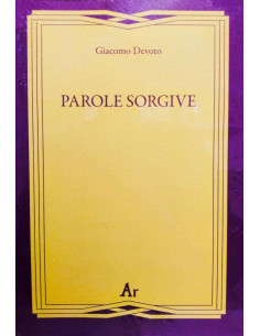 Parole sorgive