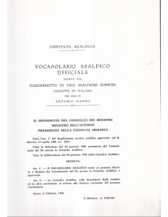 Vocabolario Araldico Ufficiale
