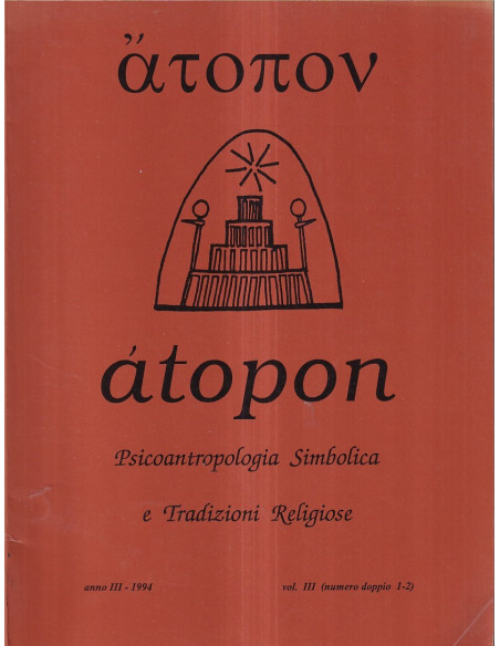 Átopon. Psicoantropologia Simbolica e Tradizioni Religiose