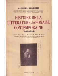 Histoire de la Littérature Japonaise Contemporaine