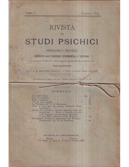 Rivista di Studi Psichici