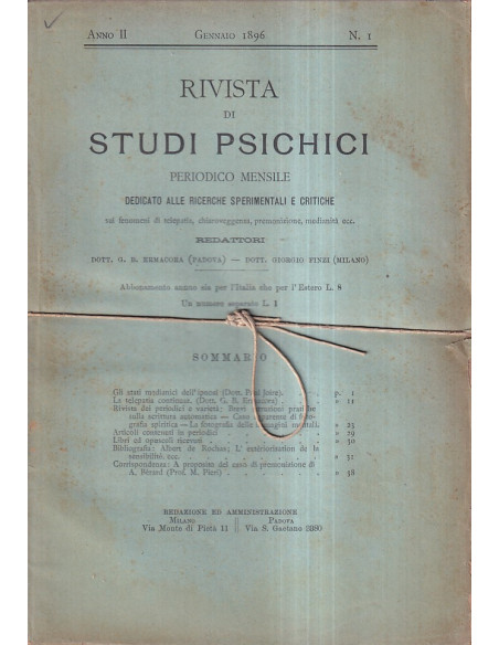 Rivista di Studi Psichici
