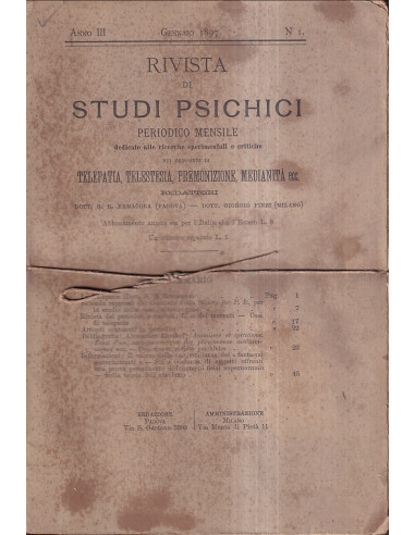 Rivista di Studi Psichici