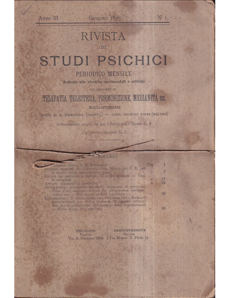 Rivista di Studi Psichici