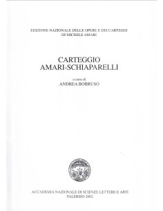Carteggio Amari - Schiaparelli