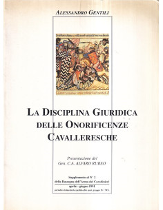 La disciplina giuridica delle onorificenze cavalleresche