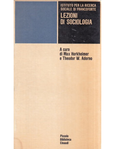 Lezioni di sociologia