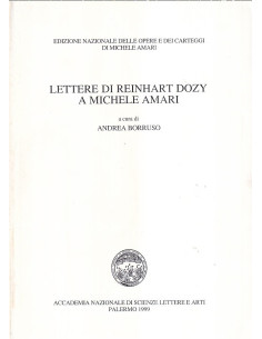 Lettere di Reinhhart Dozy a Michele Amari
