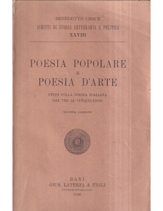 Poesia popolare e poesia d'arte